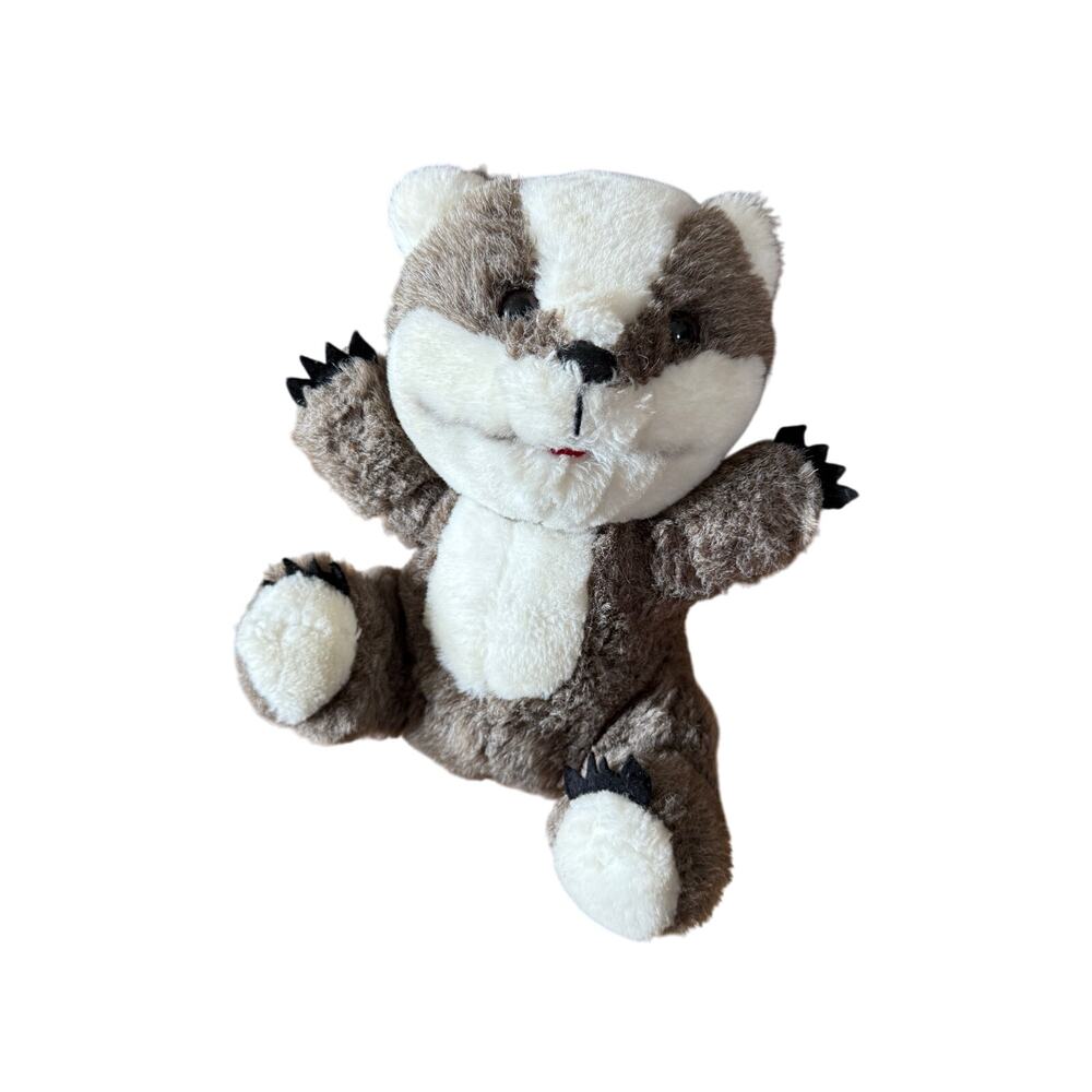 Vintage 1988 Dakin Raccoon plush stuffed animal